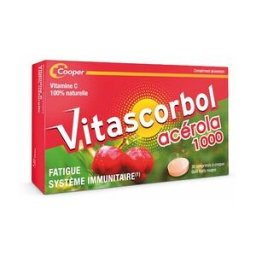Vitascorbol Acérola 1000 30 Comprimés À Croquer