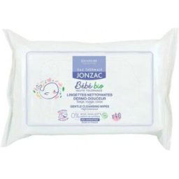 Jonzac Bébé Bio Lingettes Nettoyantes Dermo-Douceur 40 Unités