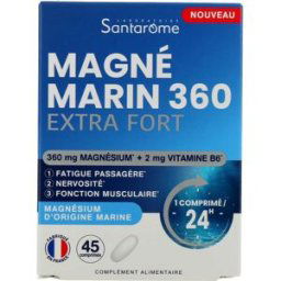 Santarome Magnésium Marin 360 Extra Fort 45 Comprimés