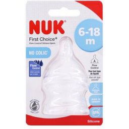 Nuk Tétines First Choice 6-18M 1 Paire