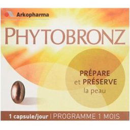 Arkopharma Phytobronz Préparateur Solaire 30 Capsules