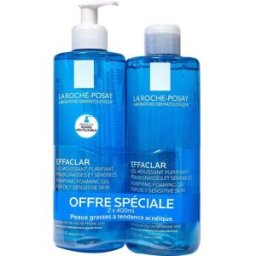 LA ROCHE POSAY La Roche-Posay Effaclar Gel Moussant Purifiant 2 x 400ml