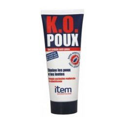 Item Dermatologie K.O Poux gel Crème AntiPoux 100ml