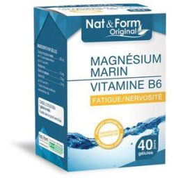 Atlantic Nature Nat Form Magnsium Marin Vitamine B6 40 Glules