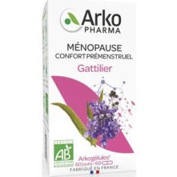 Arkopharma Arkogélules Gattilier Confort Prémenstruel Ménopause 60gélules