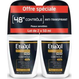 Etiaxil Anti-Transpirant Men 48h Roll-On 2x50ml