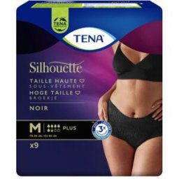 Essity Tena Silhouette Plus Noir Med X9