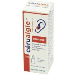 Bausch & Lomb Cerualgie Gouttes Contre Les Maux d'Oreille 7ml