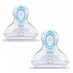 Tetra Medical Nuk Tétine Silicone Taille 1 Perçage L 2 pièces