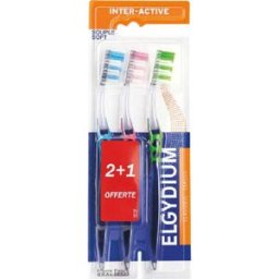 Elgydium Inter-Active Trio Br Dent Soup B/2+1