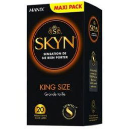 Manix® Skyn King Size 20 Préservatifs Sans Latex