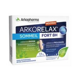 Arkopharma Arkorelax Sommeil Fort 8H 15 comprimés