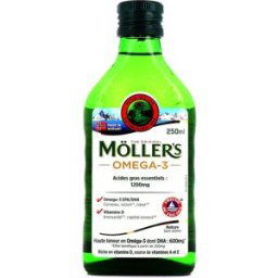 Moller's Huile de Foie de Morue Nature 250ml