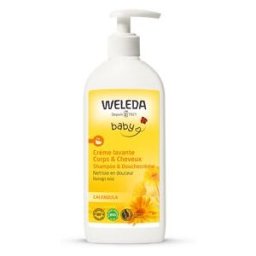 Weleda Bébé Crème Lavante Calendula Bio 400ml