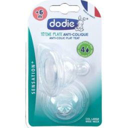 Dodie Tétine Plate Sensation Débit 4 +6 Mois