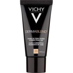 Vichy Dermablend Fond De Teint Fluide Correcteur 16h 20 Vanilla 30ml