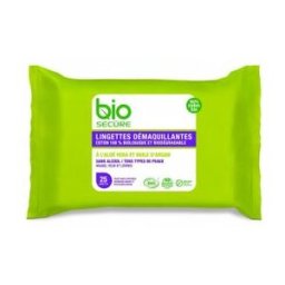Bio Secure Lingettes Démaquillantes Sachet De 25 Lingettes