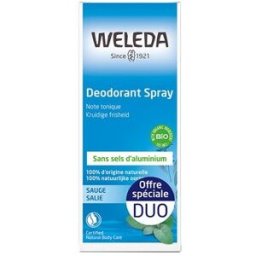 Weleda Sauge Déodorant 2x100ml