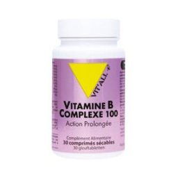 Vit'All+ Vitamina B-100 Complex 30comp