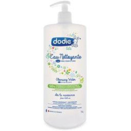 Dodie Bébé Eau Nettoyante 3 en 1 Siège, Visage & Corps 1L