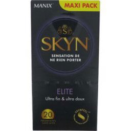 Manix Skyn Elite 20 Préservatifs Sans Latex