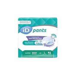 ID Pants Super Slip Absorbent L 12uds