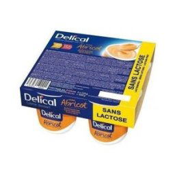 Delical Cr S/Lactos Abrico 200X4