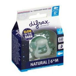 Difrax Sucette Natural 6+ Nuit