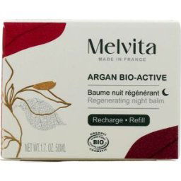 Melvita Argan Bio Active Baume Nuit Régénérant Recharge 50ml