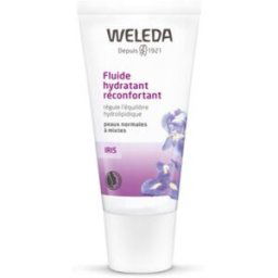 Weleda Fluide Hydratant Réconfortant Iris Visage 30ml
