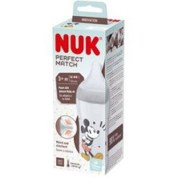 Nuk Perfect Match Biberon Silicone Pp 3+M Mickey 260ml 1ut
