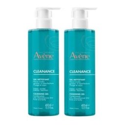 Avene Cleanance Gel Nettoyant 2x400ml