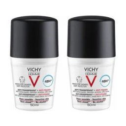 Vichy Homme Dèod Anti-Transp 48H 2Billes/50Ml