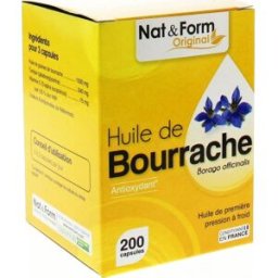 Atlantic Nature Nat Form Bourrache 200 Capsules