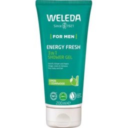 Weleda For Men Energy Fresh Gel Douche 3 en 1 200ml