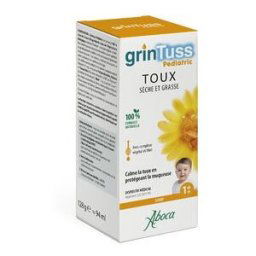 Aboca GrinTuss Pediatric Toux Sèche Et Grasse Sirop 128g