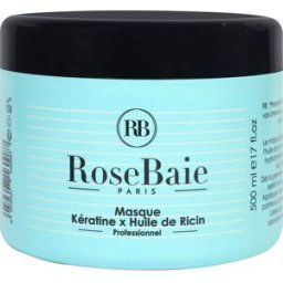 Rose baie RoseBaie Masque Kératine Huile De Ricin 500ml