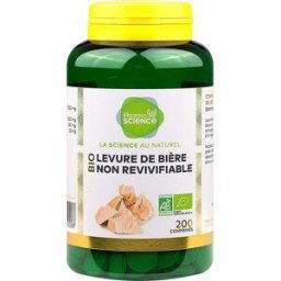 Pharmascience Levure De Bière Non Revivifiable 200comp
