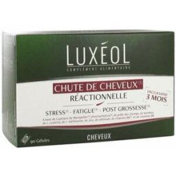 Luxeol Luxéol Chute De Cheveux Réactionnelle 90 Gélules
