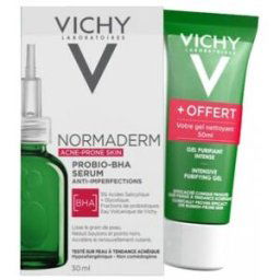 Vichy Normaderm Sérum Probio-BHA 30ml + Gel Purifiant Intense 50ml
