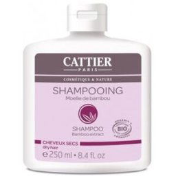 Cattier Shampooing Moelle De Bambou Cheveux Secs 250ml