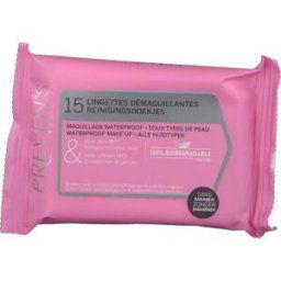 Preven's Lingettes Démaquillantes Recharge de 15 lingettes