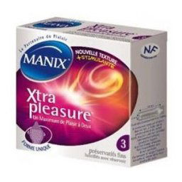 Manix xtra Pleasure 3 Préservatifs