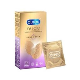 Durex Nude Préservatifs San Latex 10uts
