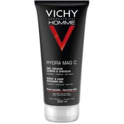 Vichy HommeGel Douche Hydra Mag C Corps & Cheveux 200mL