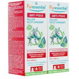Puressentiel Anti-Pique Roller Multi-Apaisant Lot De 2 x 5ml