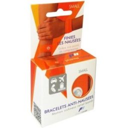 Pharmavoyage Bracelet AntiNausées Orange Small 2 pièces