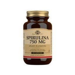 Solgar Spiruline Végétarienne 80Caps 750mg