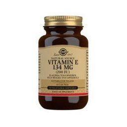 Solgar Vitamine E 134mg 200 Ui 50 gélules Végétales