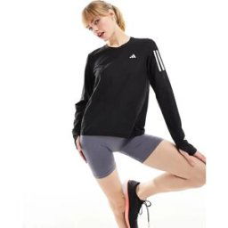 Adidas Performance adidas Running - Own The Run - Top Ã manches longues - Noir Noir 2XS female